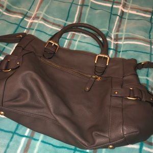 Grey purse
